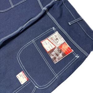 NWT Pointer Brand Mens Carpenter Work Pants Blue Denim Jeans Sz 42x34 Deadstock